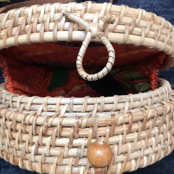 Zara Mini Rattan Circle Bag - Picture 5 of 7